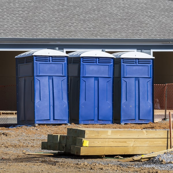 how can i report damages or issues with the porta potties during my rental period in Skiatook Oklahoma